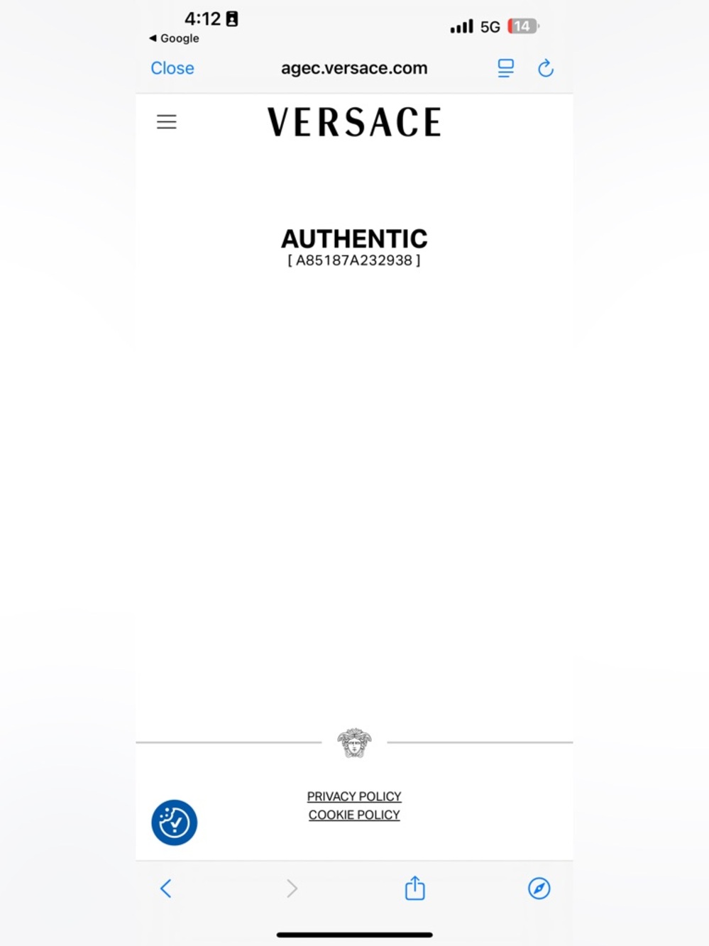 Authentic Versace Barocco Embroidered Black Jeans Size 30 Rare